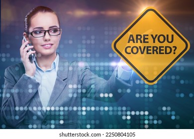 Comprehensive insurance concept with question - Shutterstock ID 2250804105