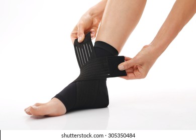 Compression Stabilizer Ankle. Foot Injury, Compression Bandage