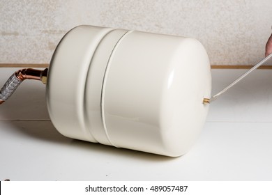 Compression Tank From A Hot Water Heater Release Valve