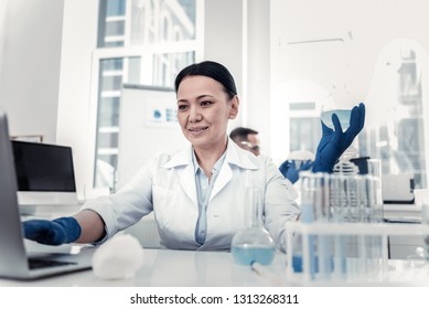 Computer analysis. The scientist performing the computer analysis on the research results
