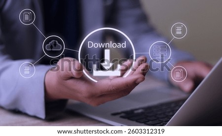 Computer backup, transfer documents to data folders, data transfer technology concepts, cloud backup download management, Exchange file copying, DMS loading, FTP (File Transfer Protocol) file recovery