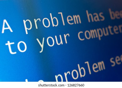 Computer Blue Screen Of Death