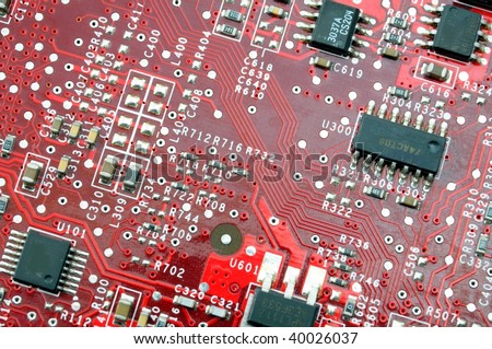 computer board and processor hardware electronic background