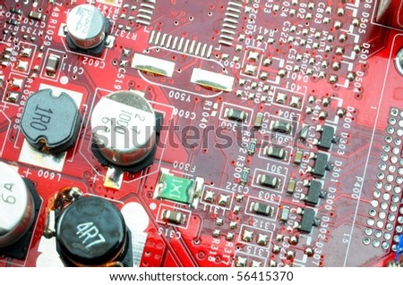 computer board and processor hardware electronic background