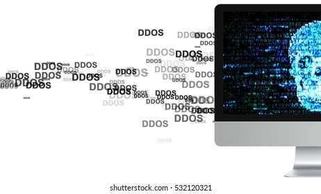 The Computer Is Broken. DDOS Attack, Infection Trojan, Virus Attacks.