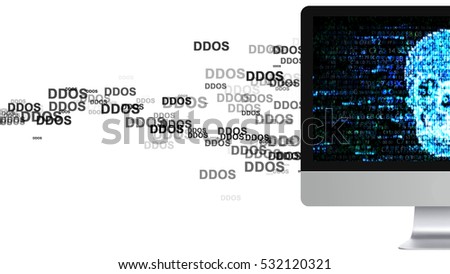 The computer is broken. DDOS Attack, Infection trojan, virus attacks.