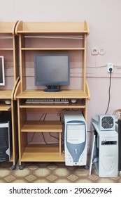 Computer class at school