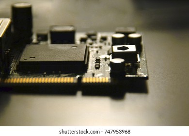 computer component on table
