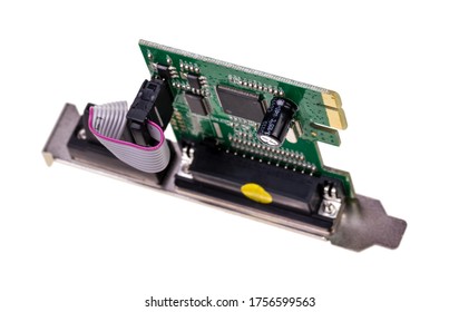 Computer Digital Input Output Port Card Stock Photo 1756599563 ...