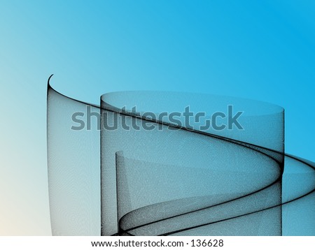 Computer generated image of dots