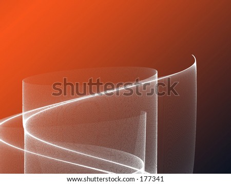 Computer generated image of dots