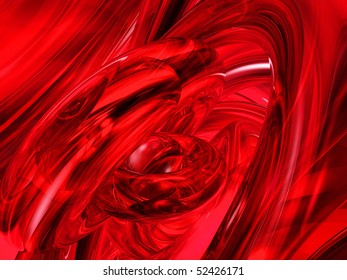 Computer generated red abstract background