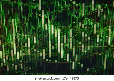 Computer green abstract visualisation future background. - Powered by Shutterstock