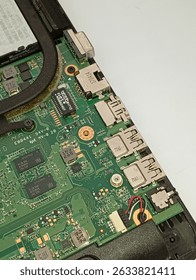 computer hard disk drive is a digital data storage device with electronic components