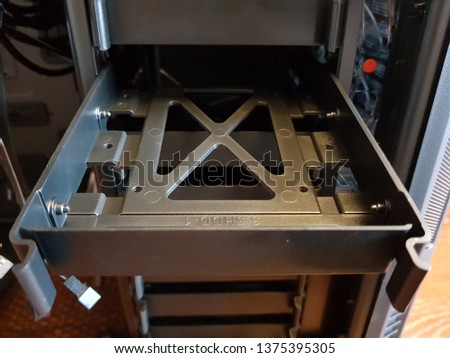 computer hard drive tray