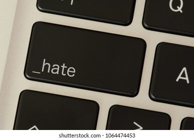 A Computer And A Hate Button