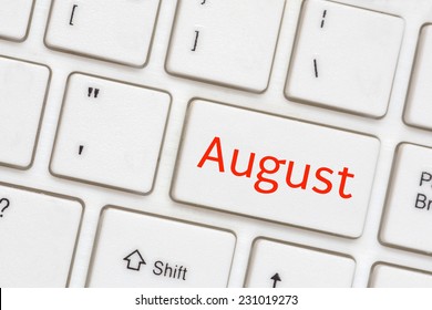 Computer key - August