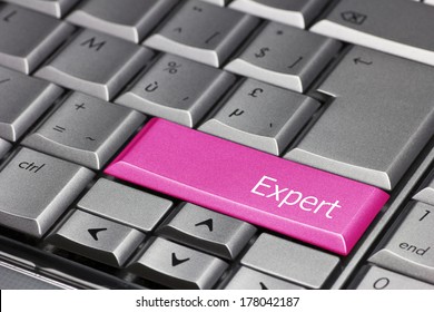 Computer Key pink - Expert