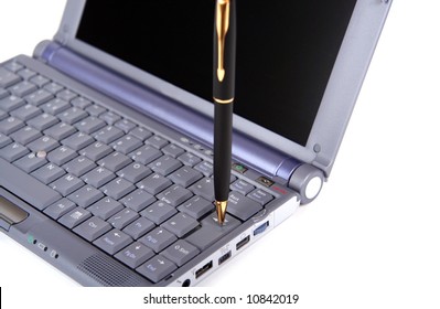 Computer keyboard.