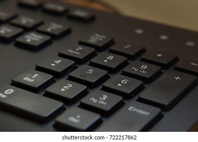 Computer Keyboard Keys. Key numpad