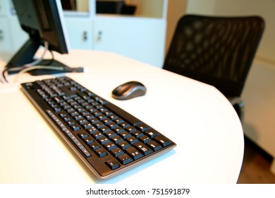 Computer keyboard and mouse