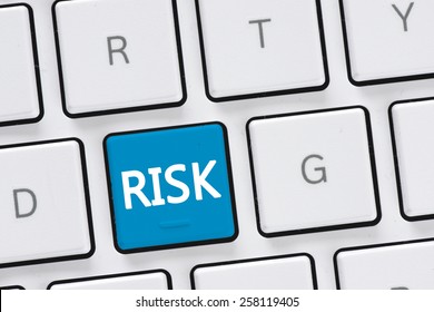 Computer Keyboard Risk Computer Keyboard Risk Stock Photo 258119405 ...