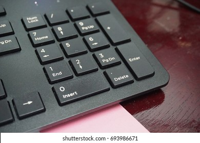 Computer keyboard for typing works