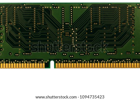 computer memory chip (DDR) part