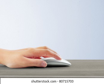 Computer Mouse With Hand