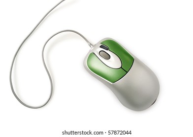 Computer Mouse Isolated On White