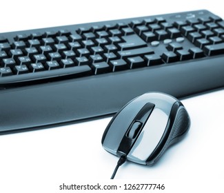 computer mouse and keyboard