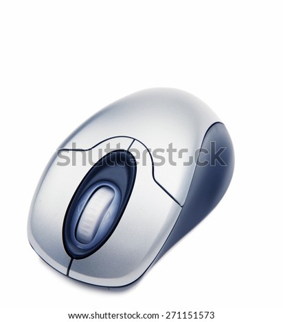 Computer mouse on white