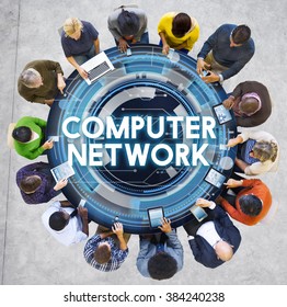 Computer Network Connection Globalization Networking Concept