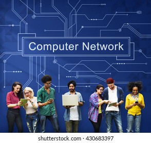 Computer Network Connection Server Ethernet Concept