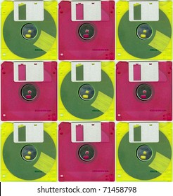 computer, old, hinter ground,digital, record, copy, media, colors, funny