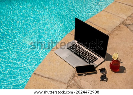 Similar – Image, Stock Photo lunch break Relaxation