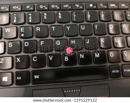 Computer ports and keyboard