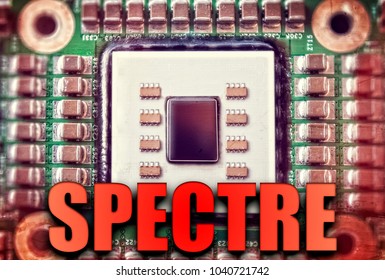 Computer processor with SPECTRE lettering - Powered by Shutterstock - Get 15% off with code: PIKWIZARD15