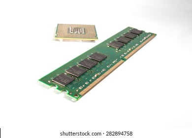 Computer Ram Cpu Module Isolated On Stock Photo 282894758 | Shutterstock