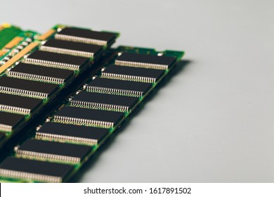 computer random access memory (RAM)  sticks close up