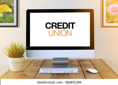 COMPUTER SCREEN CONCEPT : Credit Union