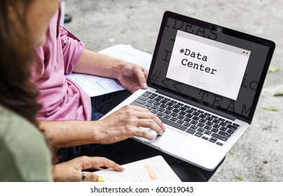 Computer Screen Data Center Word Window Popup