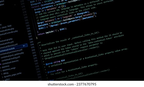 Computer Screen PHP Code, PHP Coding