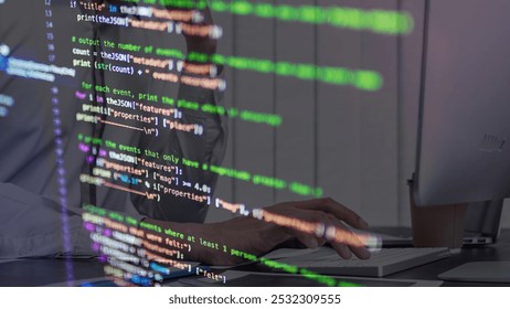 Computer Screen PHP Code, PHP Coding, HTML component coding, PHP background, Drupal code