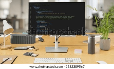 Computer Screen PHP Code, PHP Coding, HTML component coding, PHP background, Drupal code