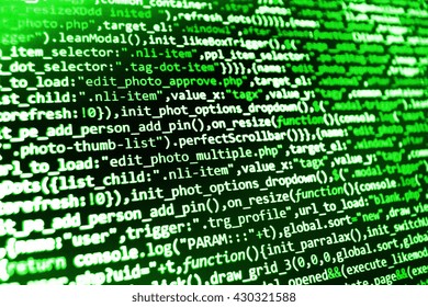 Digital Technology Background Programming Code Abstract Stock Photo ...