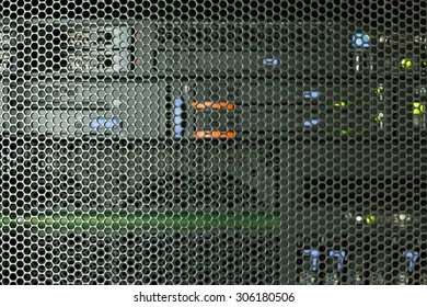 Computer Server and  CD or DVD drive in datacenter