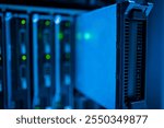 Computer Server in data center room