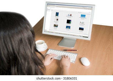 computer workplace