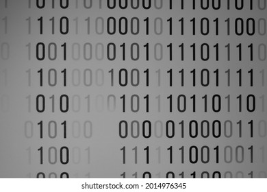 Computing, cyberspace , future and innovation concept, binary code